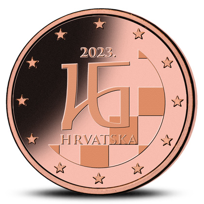 Ontwerp Kroatische € 0,05